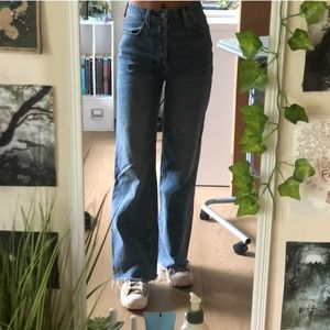 Aritzia farrah high-rise wide-leg jeans